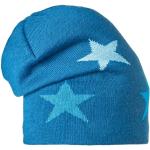Blaue Sterne Stöhr Kinderbeanies aus Fleece für Babys für den für den Winter 