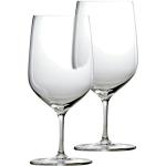 Weiße Stölzle Q1 Runde Glasserien & Gläsersets aus Glas mundgeblasen 2-teilig 