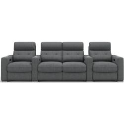 Stoff 4-Sitzer Relaxcouch MATERA Kinosofa Sofa Couch