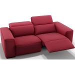 Stoffcouch BINETTO 2-Sitzer Sofa Rot