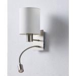 Reduzierte Weiße Moderne Lindby Wandlampen & Wandleuchten aus Textil 