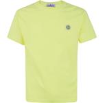 Gelbe Stone Island T-Shirts aus Baumwolle für Herren Größe M 