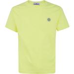 Gelbe Stone Island T-Shirts aus Baumwolle für Herren Größe XL 