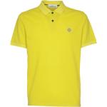 Reduzierte Gelbe Stone Island T-Shirts aus Baumwolle für Herren Größe L 