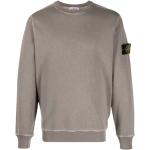 Graue Stone Island Herrensweatshirts aus Baumwolle Größe XXL 
