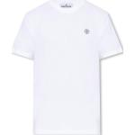 Weiße Stone Island T-Shirts für Herren Größe S 