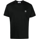 Reduzierte Schwarze Stone Island T-Shirts aus Baumwolle für Herren Größe XL 
