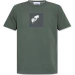Grüne Kurzärmelige Stone Island T-Shirts aus Baumwolle für Herren Größe XXL 