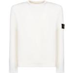 Stone Island, Weiße Baumwoll-T-Shirt 8015514D8 V0001 White, Herren, Größe: XL