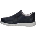 Blaue Stonefly Slip-on Sneaker ohne Verschluss aus Leder für Herren Größe 42 