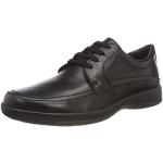 Schwarze Business Stonefly Derby Schuhe mit Schnürsenkel für Herren Größe 42,5 
