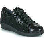 Reduzierte Schwarze Stonefly Low Sneaker für Damen Größe 37 mit Absatzhöhe 3cm bis 5cm 