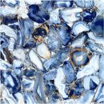 Blaue Casa Collection Wandfliesen Steinoptik poliert aus Stein 