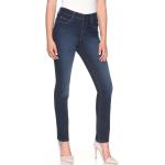 Blaue Stooker High Waist Jeans aus Baumwolle für Damen Größe XL 
