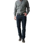 Schwarze Stooker Straight Leg Jeans aus Denim für Herren Weite 33 