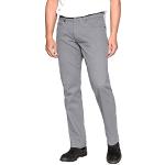 Graue Stooker 5-Pocket Jeans aus Twill für Herren Weite 33 