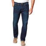 Dunkelblaue Casual Stooker Stretch-Jeans aus Baumwolle maschinenwaschbar für Herren Größe XXL 