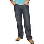 Dunkelblaue Stooker 5-Pocket Jeans aus Denim für Herren Weite 33 