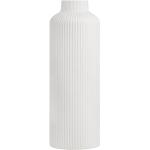 Weiße Minimalistische Storefactory Runde Vasen & Blumenvasen matt aus Keramik 