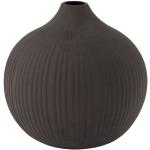 Dunkelgraue Storefactory Vasen & Blumenvasen aus Keramik 