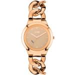 Goldene STORM Watches Damenarmbanduhren aus Edelstahl mit Roségold-Armband 
