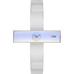 Eisblaue STORM Watches Stahlarmbanduhren mit Mineralglas-Uhrenglas für Damen 