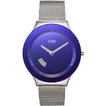 Blaue Elegante 5 Bar wasserdichte Wasserdichte STORM Watches Herrenarmbanduhren aus Edelstahl mit Mineralglas-Uhrenglas 