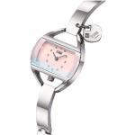Pinke Elegante 3 Bar wasserdichte Wasserdichte STORM Watches Quarz Damenarmbanduhren aus Edelstahl mit Mineralglas-Uhrenglas mit Edelstahlarmband 