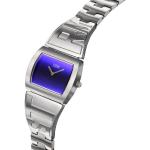 Silberne Wasserdichte STORM Watches Quarz Damenarmbanduhren gebürstet aus Edelstahl mit Mineralglas-Uhrenglas 