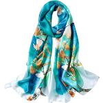 Bunte Pashmina-Schals aus Seide für Damen für Partys 