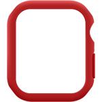 Roter Armbanduhrenschutz aus Silikon 