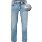 Blaue LEE Straight Leg Jeans aus Denim für Herren Größe XXL Weite 34, Länge 30 
