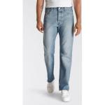 Reduzierte LEVI'S 501 Straight Straight Leg Jeans aus Denim für Herren Größe XXL 