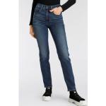 Reduzierte Indigofarbene LEVI'S Stretch-Jeans aus Denim für Damen Größe XS 
