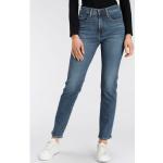 Reduzierte Indigofarbene LEVI'S Stretch-Jeans aus Denim für Damen Größe XS 