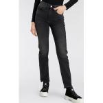Schwarze LEVI'S Stretch-Jeans aus Denim für Damen Größe XXL 
