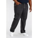 Reduzierte Schwarze LEVI'S 501 Straight Straight Leg Jeans aus Denim für Herren Übergrößen 