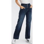 Blaue Herrlicher Raya Straight Leg Jeans aus Denim für Damen Größe XS 