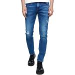 Reduzierte Blaue Rusty Neal Ripped Jeans & Zerrissene Jeans mit Reißverschluss aus Denim für Herren Größe XXL 