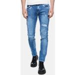 Reduzierte Hellblaue Elegante Rusty Neal Ripped Jeans & Zerrissene Jeans aus Denim für Herren Größe XXL für den für den Sommer 