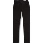 Reduzierte Schwarze Casual CECIL Toronto Straight Leg Jeans aus Baumwolle für Damen Größe XXL Weite 27, Länge 30 - versandkostenfrei 