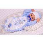 Blaue Babyausstattungen aus Baumwolle für Babys Größe 68 