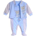 Blaue Erstausstattungen für Babys aus Baumwolle für Babys Größe 50 