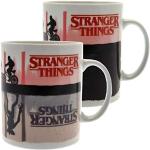 Schwarze Stranger Things Becher & Trinkbecher aus Keramik 1-teilig 