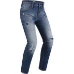 Blaue Stonewashed Jeans aus Baumwolle für Herren Weite 32, Länge 32 für den für den Winter 