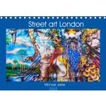 Street art London Michael Jaster (Tischkalender 2022 DIN A5 quer)