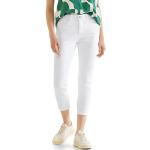 Weiße Street One York Slim Fit Jeans aus Denim für Damen Weite 26 