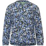 Blaue Vintage Street One Blusenshirts & Schlusen für Damen Größe XS 