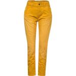 Gelbe Loose Fit Street One Bonny Baggy Jeans & Loose Fit Jeans mit Reißverschluss aus Denim für Damen Weite 31, Länge 28 