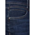 Reduzierte Indigofarbene Casual Street One Mom-Jeans aus Baumwolle für Damen 